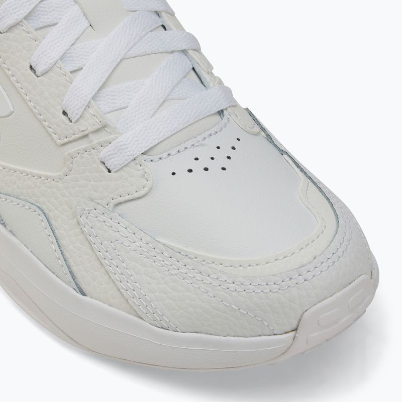 Pánske športové topánky Under Armour Edge Leather white/white/halo gray 7