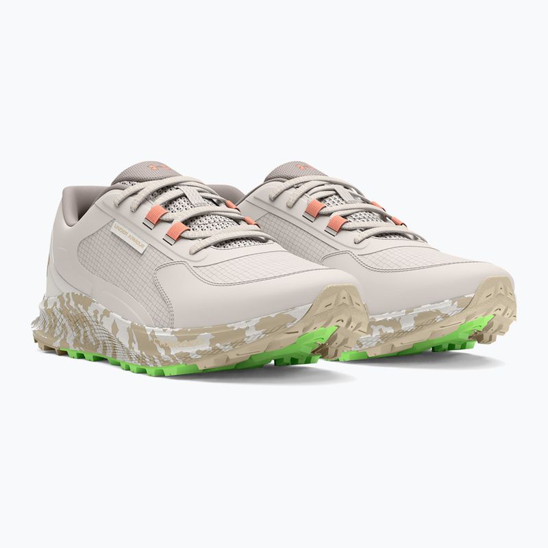 Dámska bežecká obuv Under Armour Charged Bandit Trail 3 gray matter/white clay/aero orange 10