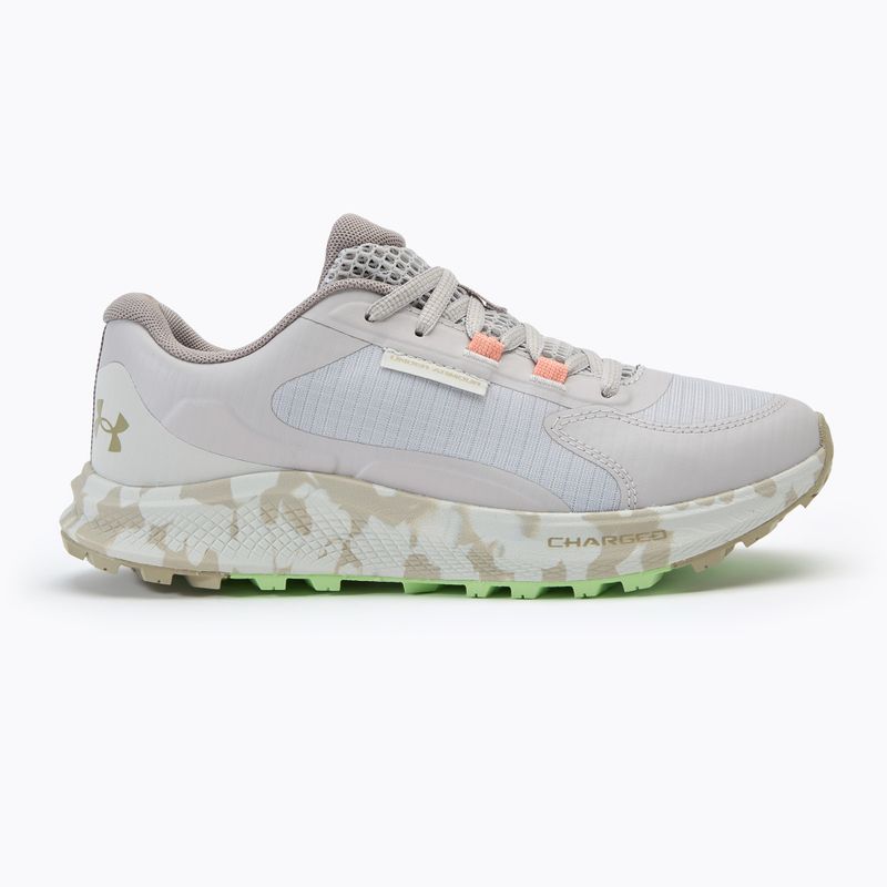 Dámska bežecká obuv Under Armour Charged Bandit Trail 3 gray matter/white clay/aero orange 2