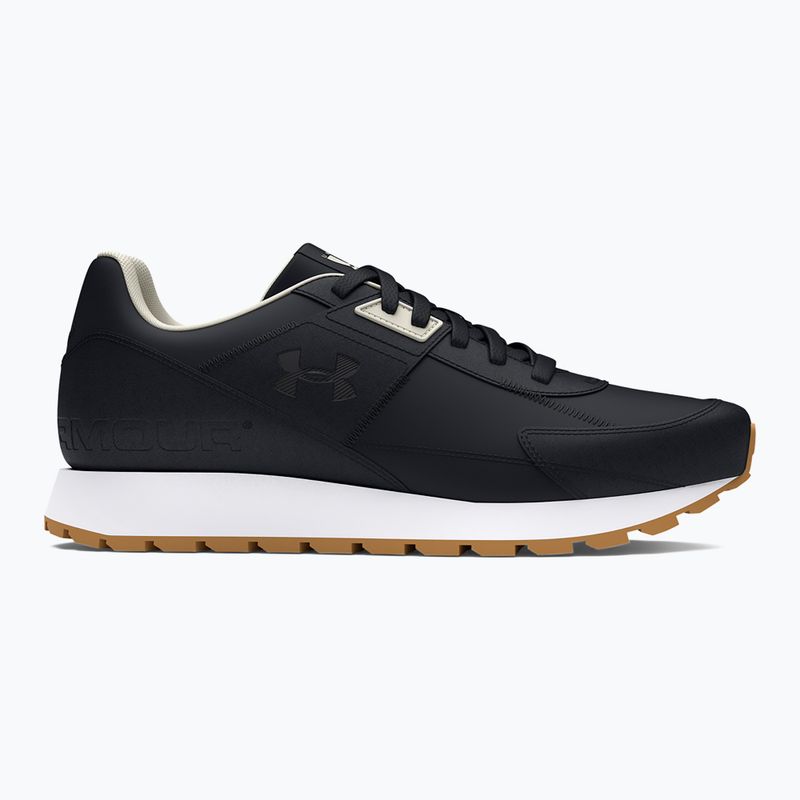Damskie buty treningowe Under Armour Essential Runner czarne/białe kwarcowe/czarne