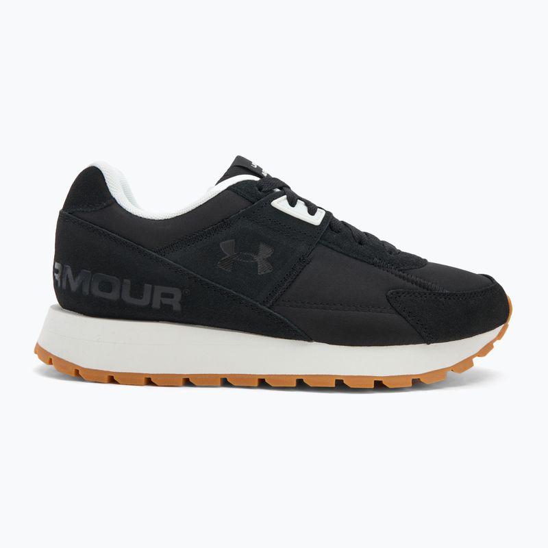 Damskie buty treningowe Under Armour Essential Runner czarne/białe kwarcowe/czarne 2