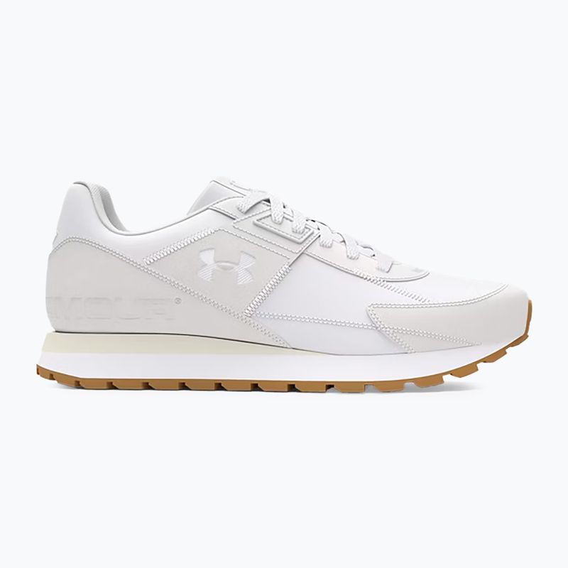Dámske tréningové topánky Under Armour Essential Runner biela/biela kremeň/biela kremeň