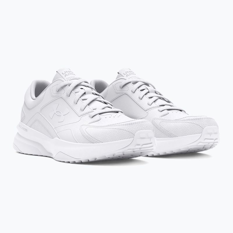 Dámske športové topánky Under Armour Edge Leather white/white/white 3