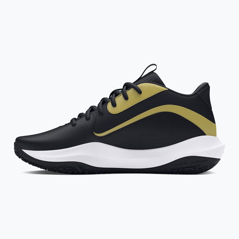 Basketbalové topánky Under Armour Lockdown 7 black/black/metallic gold 3