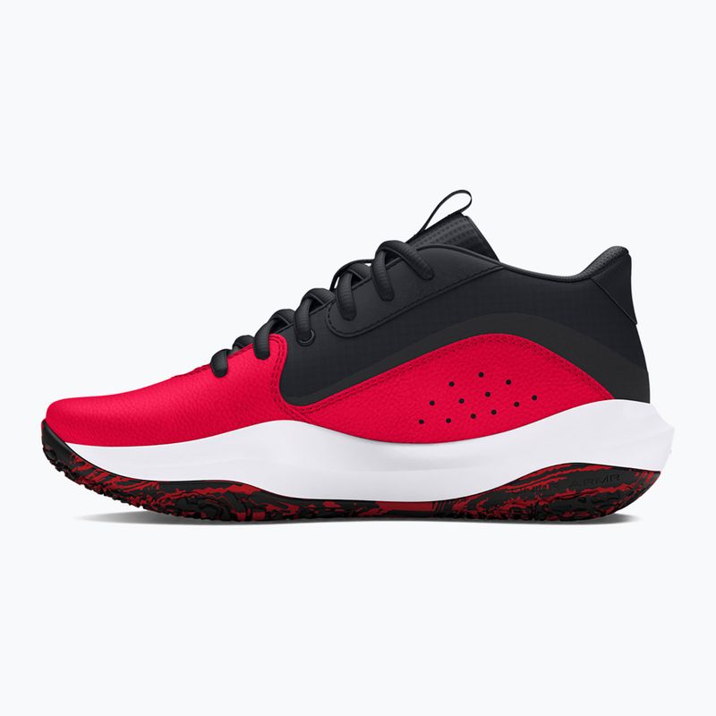 Detská basketbalová obuv Under Armour GS Lockdown 7 red/black/white 10