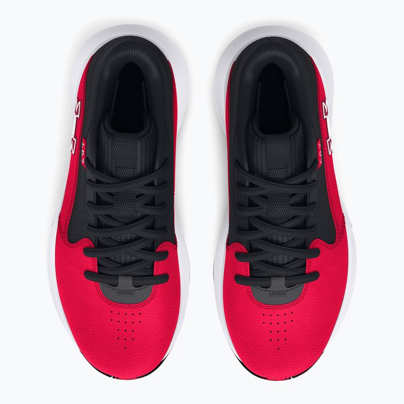 Detská basketbalová obuv Under Armour GS Lockdown 7 red/black/white 11