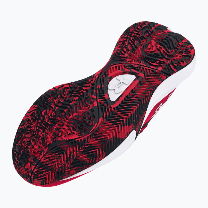 Detská basketbalová obuv Under Armour GS Lockdown 7 red/black/white 12