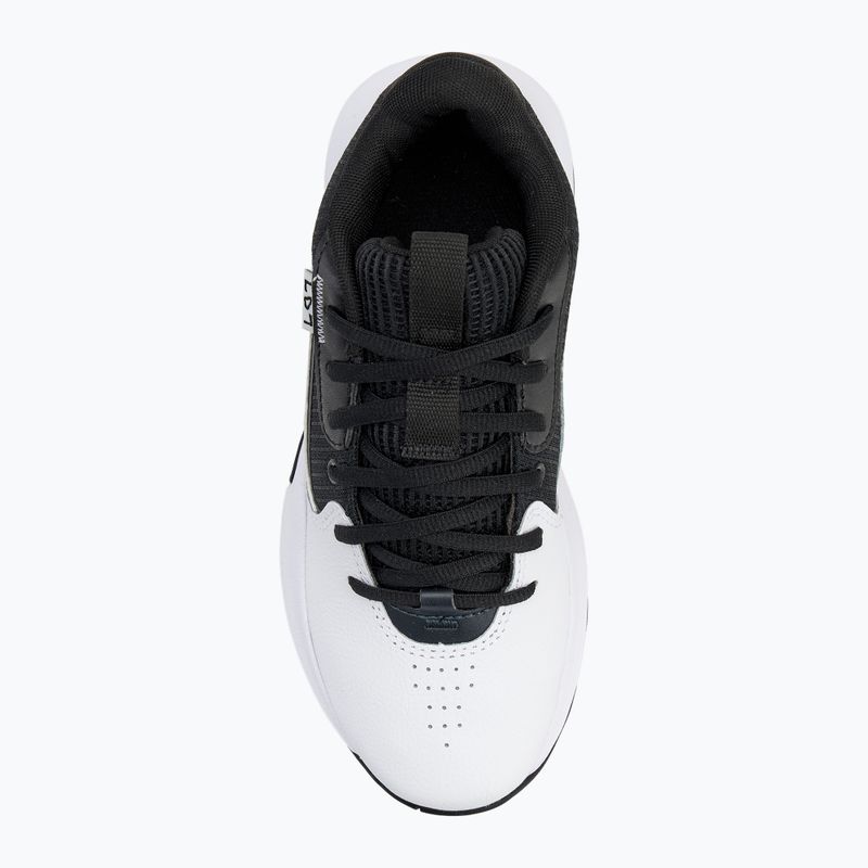 Detská basketbalová obuv Under Armour GS Lockdown 7 white/black/black 5