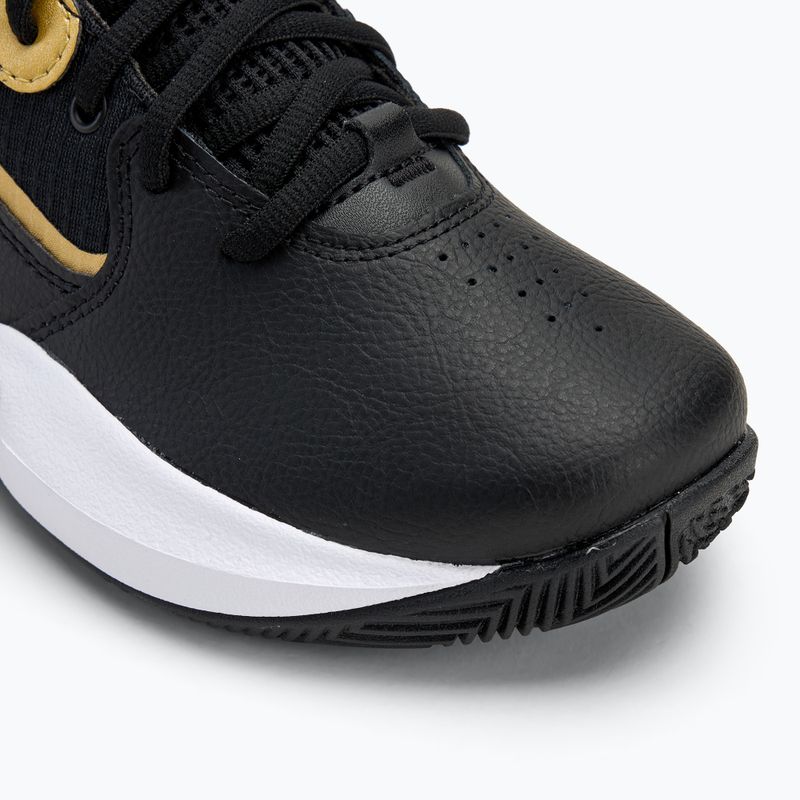 Detská basketbalová obuv Under Armour GS Lockdown 7 black/black/metallic gold 7