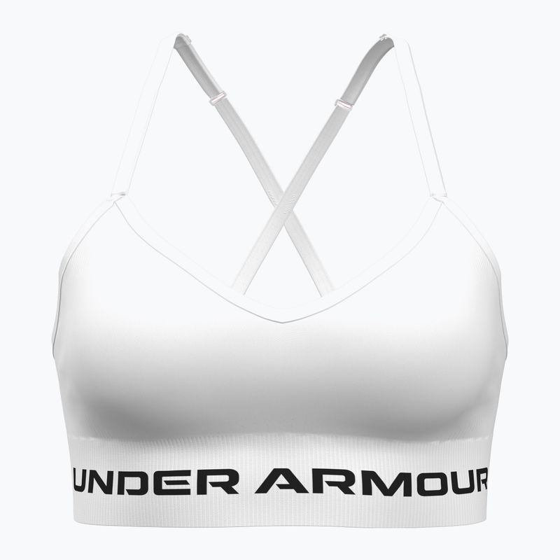 Športová podprsenka Under Armour Vanish Seamless Low white/black
