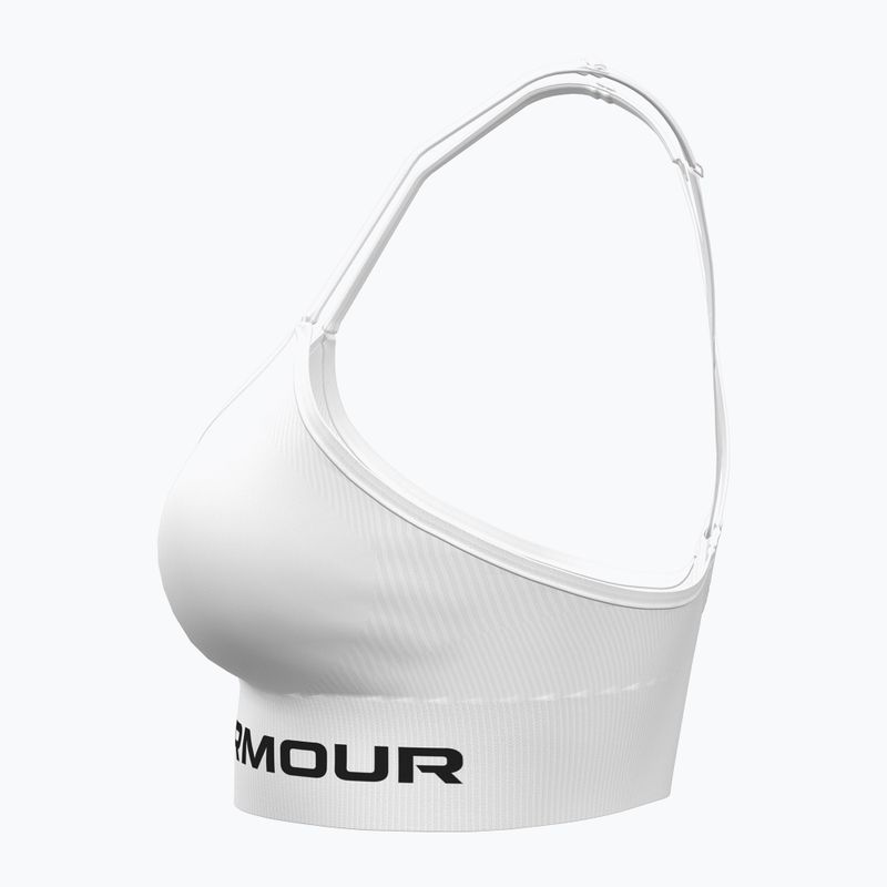 Športová podprsenka Under Armour Vanish Seamless Low white/black 4