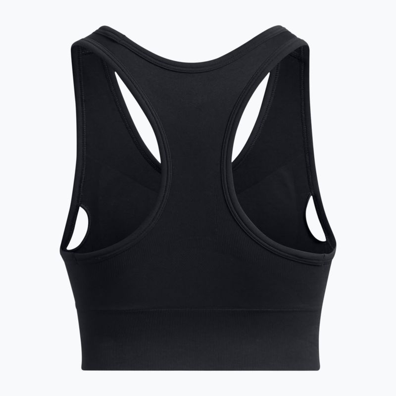 Tréningová podprsenka Under Armour Vanish Seamless Mid Branded black/white 4