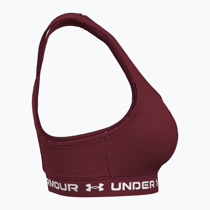 Fitness podprsenka  Under Armour Crossback Mid cardinal/cardinal 3