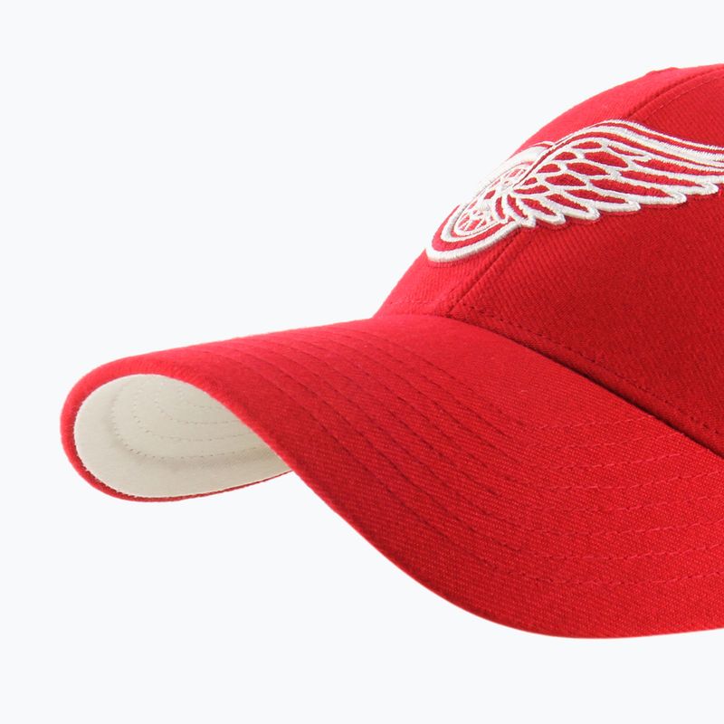 47 Značka NHL Detroit Red Wings Ballpark Snap MVP červená baseballová čiapka 3