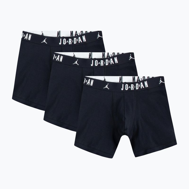 Pánske boxerky Jordan JHM Flight Cotton Core 3 pairs black