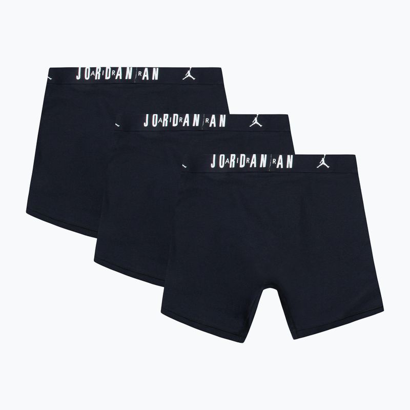 Pánske boxerky Nike Jordan JHM Flight Cotton Core 3 páry black 2