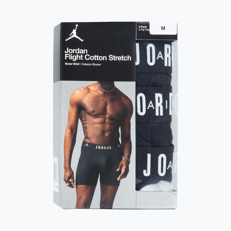 Pánske boxerky Nike Jordan JHM Flight Cotton Core 3 páry black 5