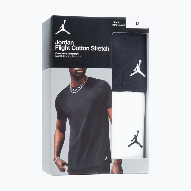 Pánske tričko  Jordan JHM Flight Base Tee 2 pcs black/white 5