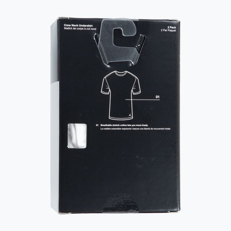 Pánske tričko  Jordan JHM Flight Base Tee 2 pcs black/white 6