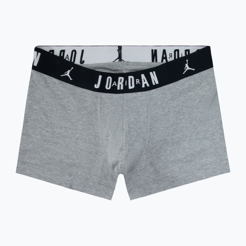 Pánske boxerky Nike Jrdan JHM Flight Cotton Trunk 3 páry gym red/black 5