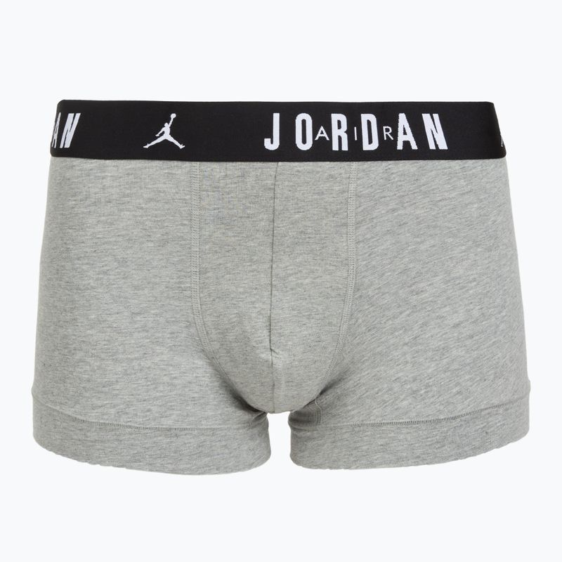 Pánske boxerky Nike Jrdan JHM Flight Cotton Trunk 3 páry gym red/black 2