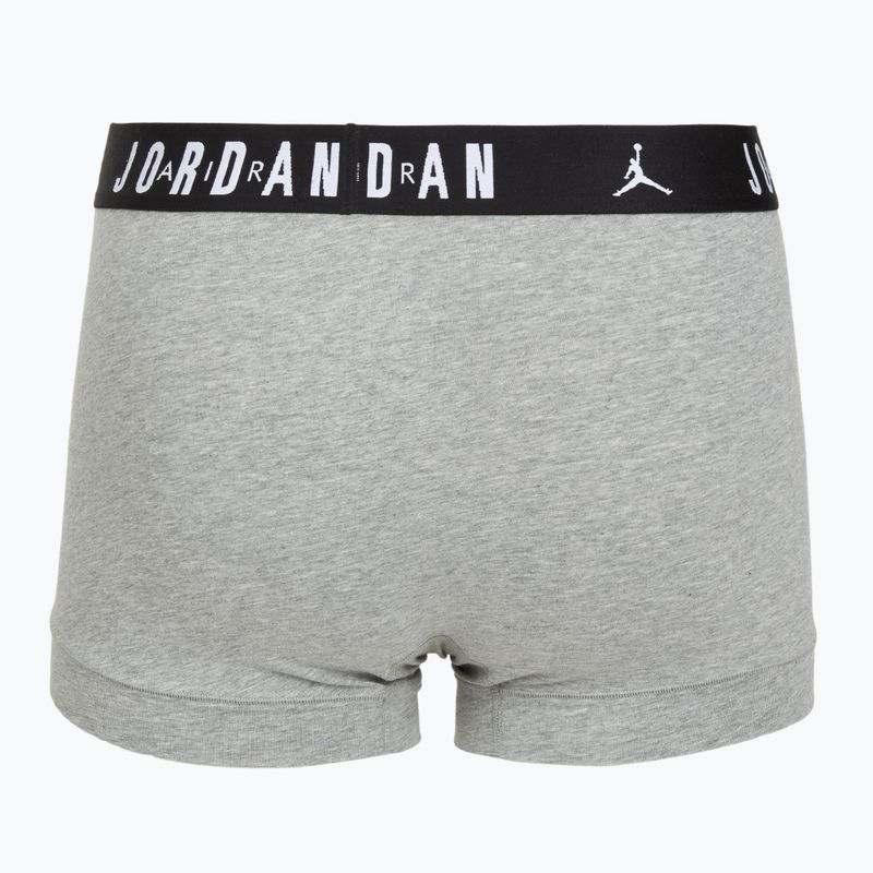 Pánske boxerky Nike Jrdan JHM Flight Cotton Trunk 3 páry gym red/black 3