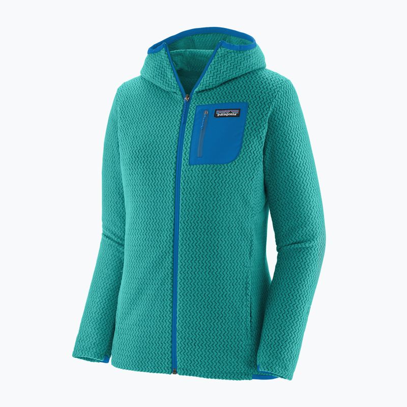 Dámska trekingová mikina Patagonia R1 Air Full-Zip subtidal blue 3