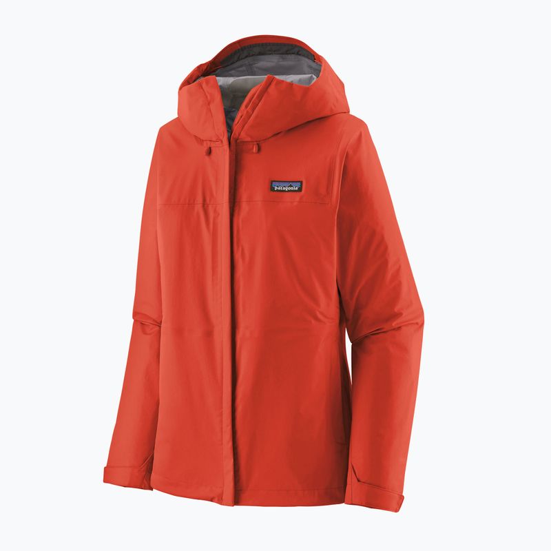 Dámska bunda do dažďa Patagonia Torrentshell 3L do dažďa pimento red 3