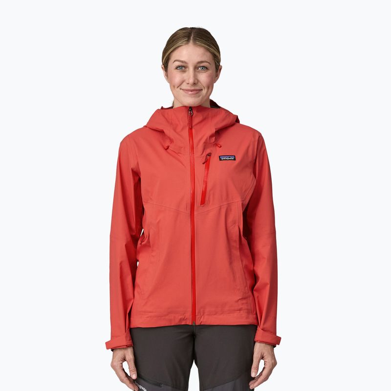Dámska bunda do dažďa Patagonia Granite Crest Rain pimento red