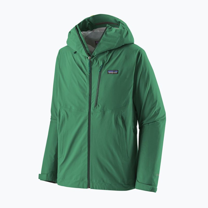 Pánska bunda do dažďa Patagonia Granite Crest Rain jacket gather green 3