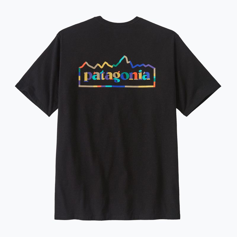 Pánske tričko Patagonia Unity Fitz Responsibili ink black 4