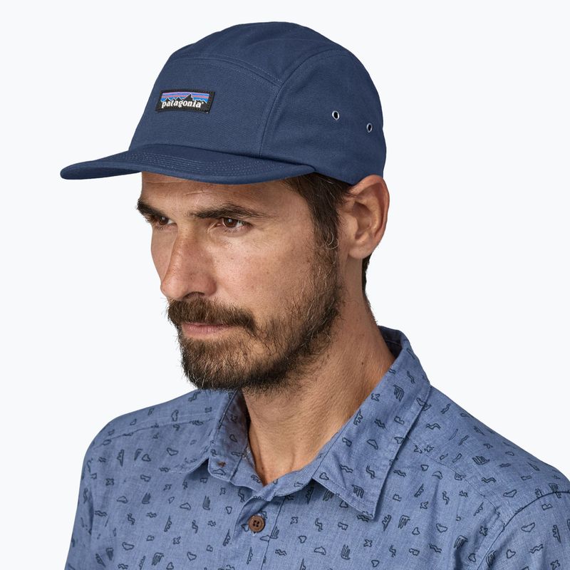 Patagonia P-6 Label Maclure new navy baseballová čiapka 2