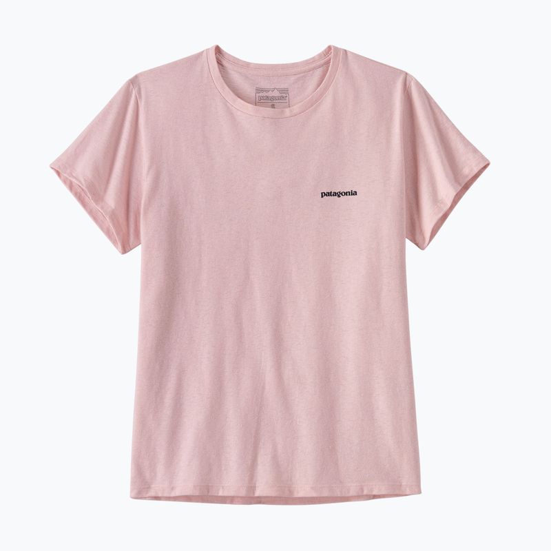 Dámske trekingové tričko Patagonia P-6 Logo Responsibili-Tee whisker pink 3