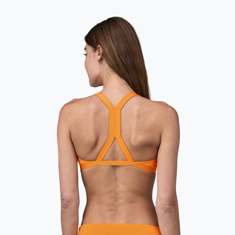 Vrchný diel plaviek Patagonia Bottom Turn Top ripple / kishu orange 3