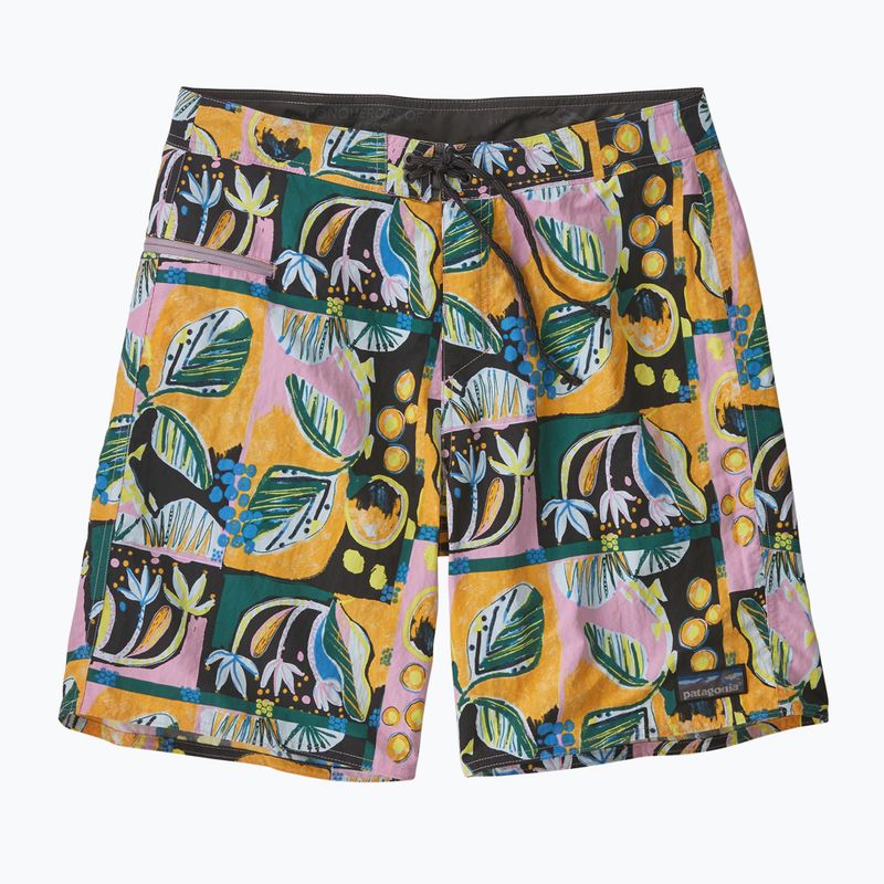 Pánske šortky Patagonia Wavefarer Boardshorts island seeds/milkweed mauve