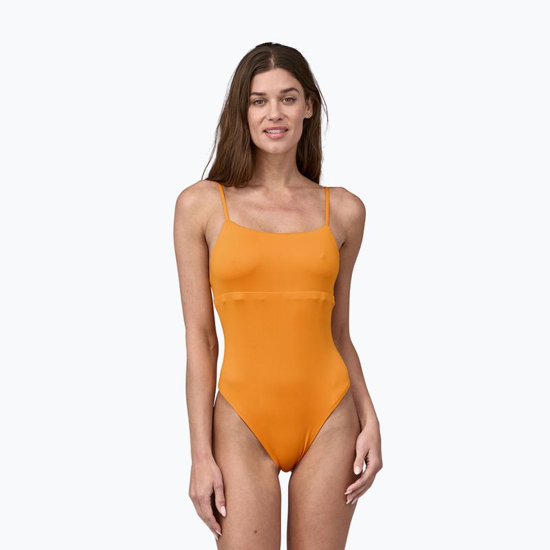 Dámske jednodielne plavky Patagonia Reversible Sunrise Slide kishu orange 4