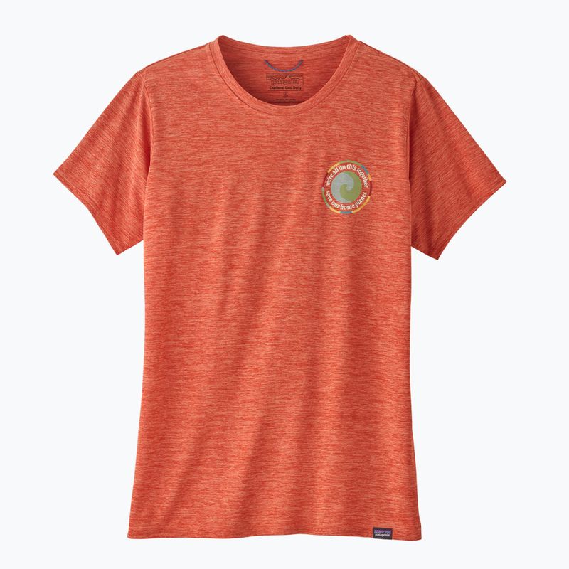 Dámske tričko Patagonia Cap Cool Daily Graphic Shirt unity fitz/pimento red x-dye 3