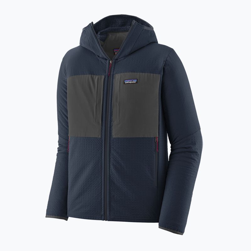 Pánska softshellová bunda Patagonia R2 TechFace new navy 9