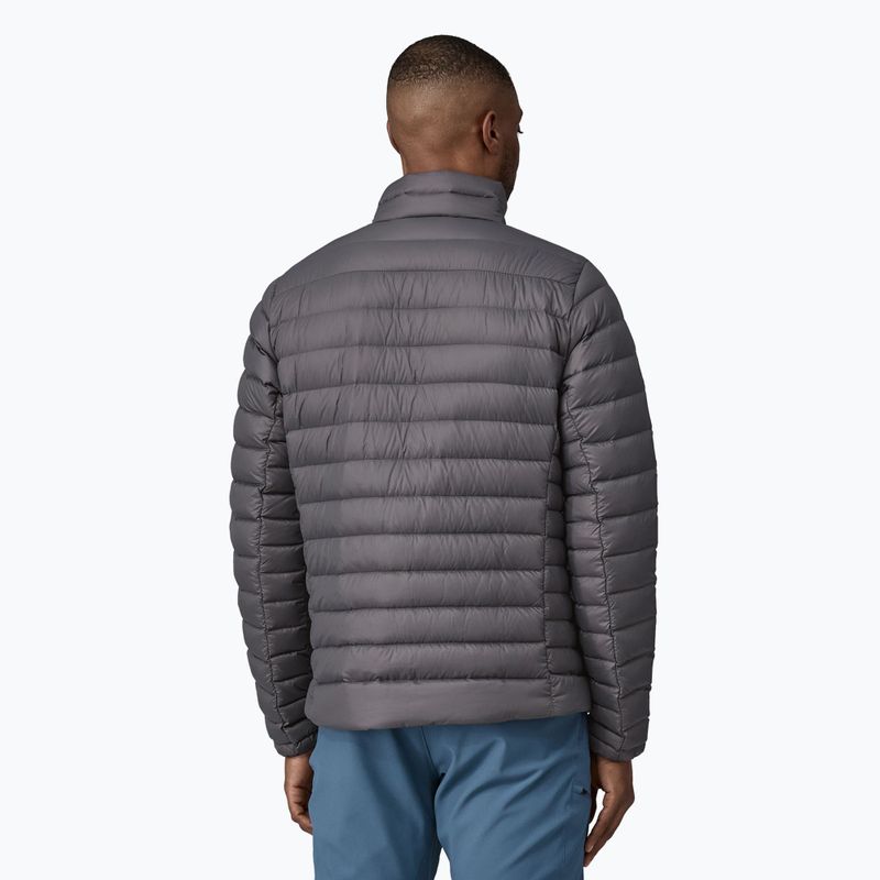 Pánska  páperová bunda  Patagonia Down Sweater forge grey w/forge grey 2