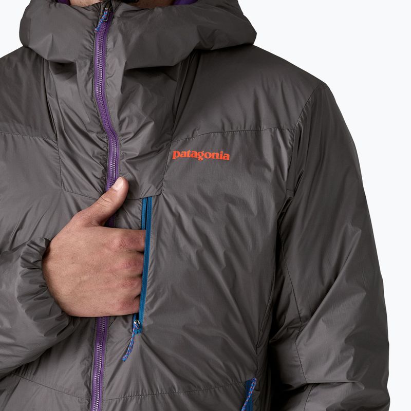 Pánska  páperová bunda  Patagonia DAS Light Hoody forge grey 7