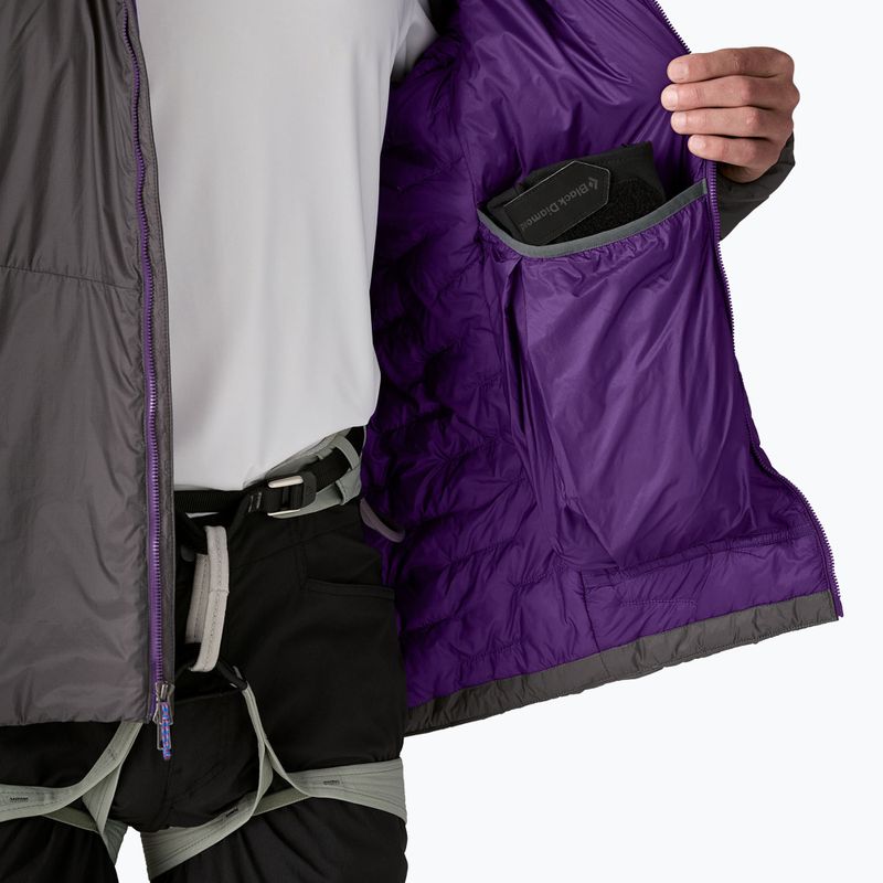 Pánska  páperová bunda  Patagonia DAS Light Hoody forge grey 9