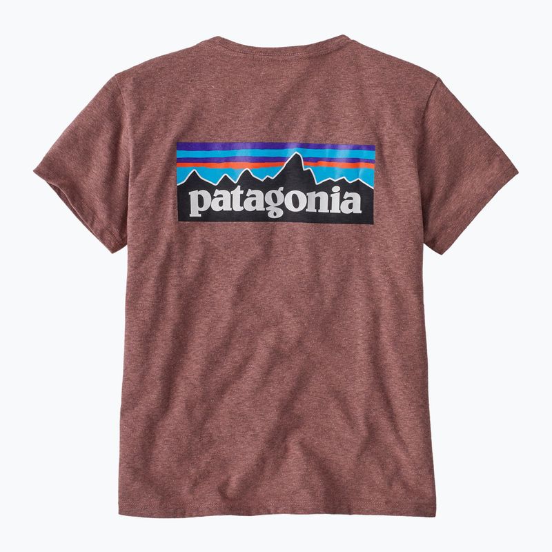 Dámske tričko Patagonia P-6 Logo Responsibili-Tee dulse mauve 2