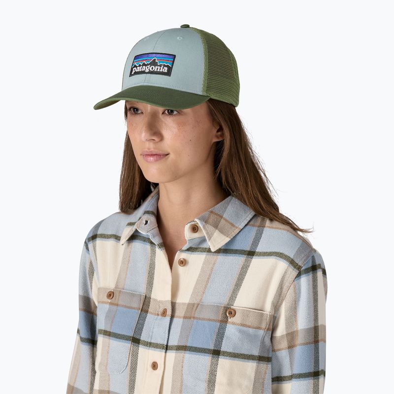 Šiltovka Patagonia P-6 Logo LoPro Trucker thermal blue 2