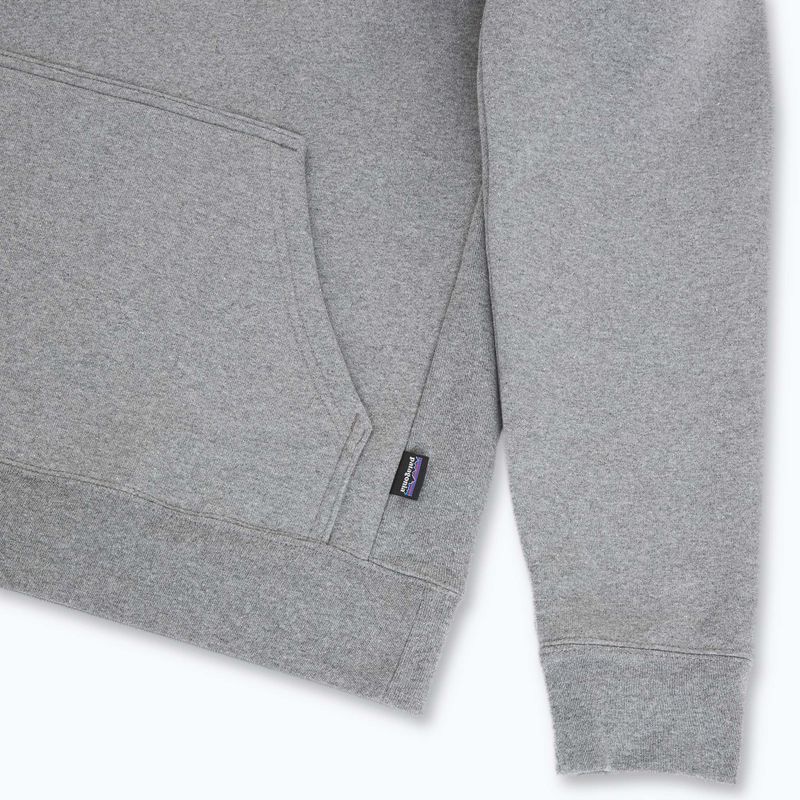 Pánska mikina Patagonia Chouinard Crest Uprisal Hoody gravel heather 4
