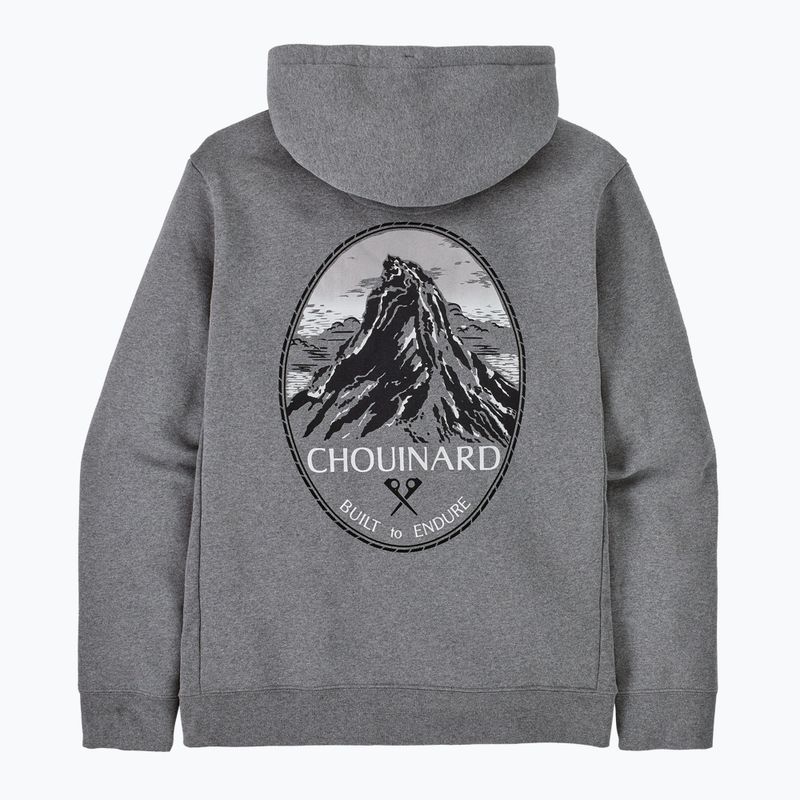 Pánska mikina Patagonia Chouinard Crest Uprisal Hoody gravel heather 2