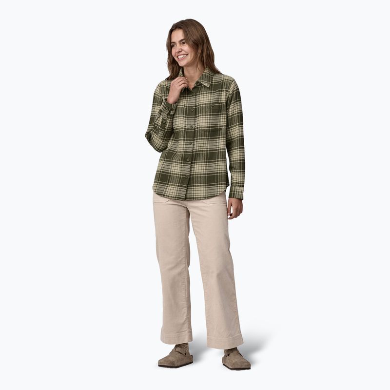 Dámska košeľa Patagonia Fjord Flannel cascade pine needle green 2