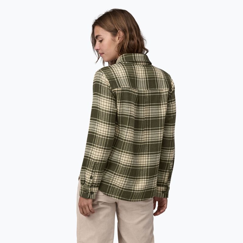 Dámska košeľa Patagonia Fjord Flannel cascade pine needle green 3