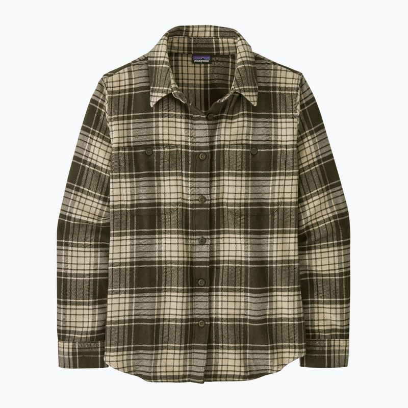 Dámska košeľa Patagonia Fjord Flannel cascade pine needle green 4