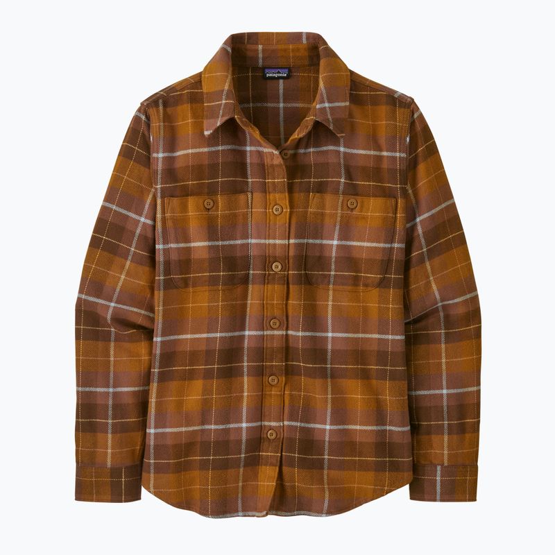 Dámska košeľa Patagonia Fjord Flannel happy camper/shelter brown 4