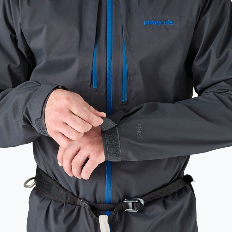 Pánska bunda do dažďa Patagonia M10 Storm smolder blue 7